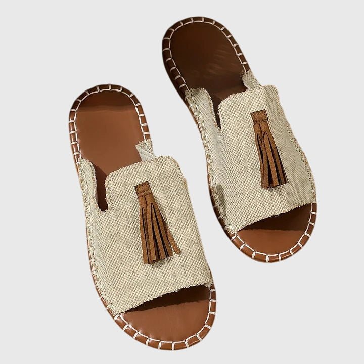 Open Toe Tassel Sandals for Women