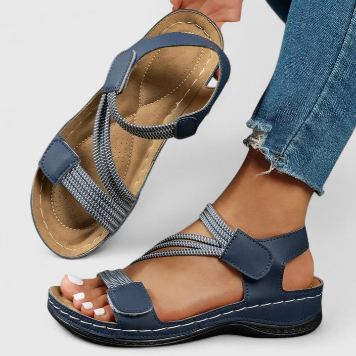 Open Toe Strappy Platform Sandals for Women