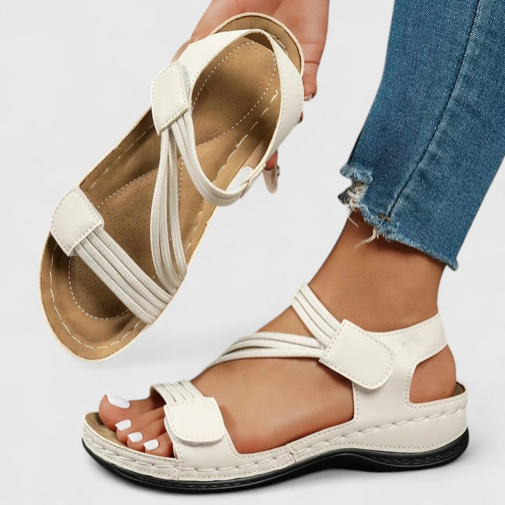 Open Toe Strappy Platform Sandals for Women