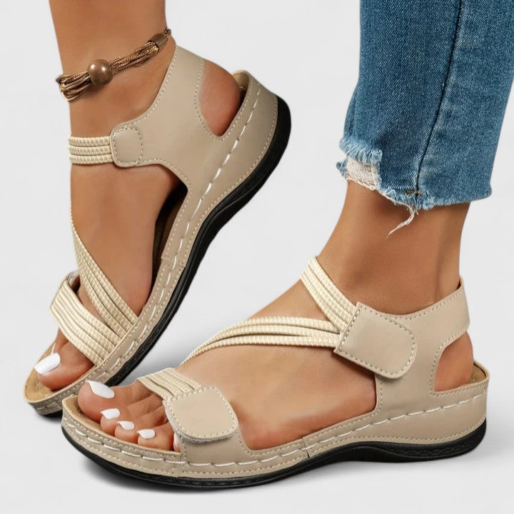 Open Toe Strappy Platform Sandals for Women