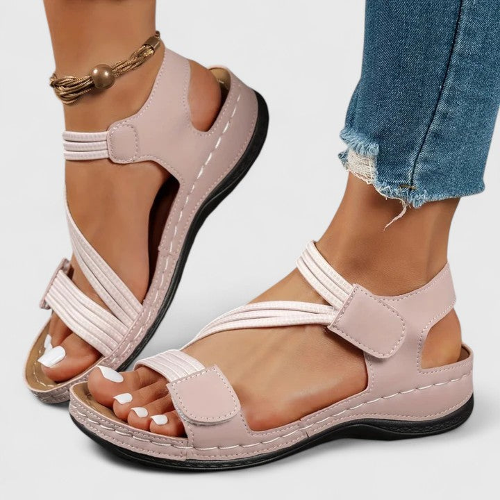 Open Toe Strappy Platform Sandals for Women