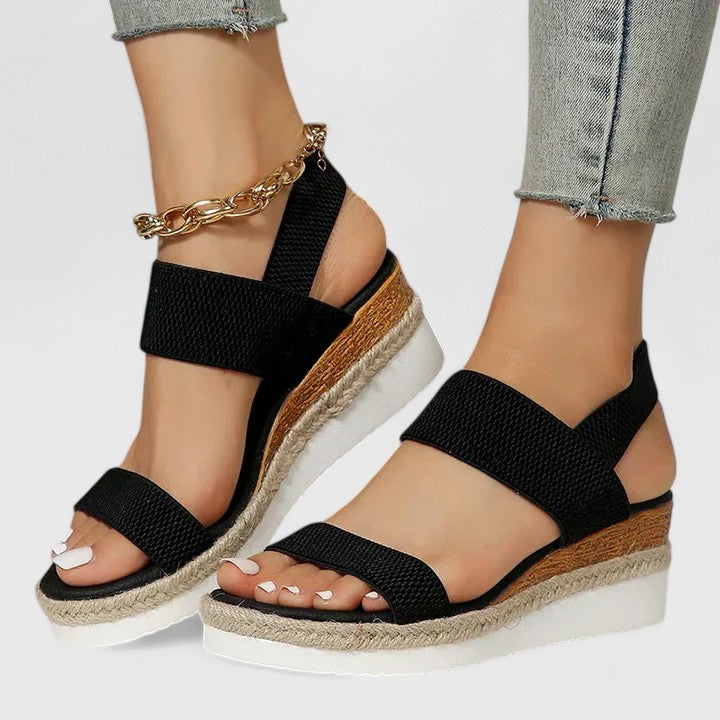 Platform Espadrille Wedge Sandals for Women