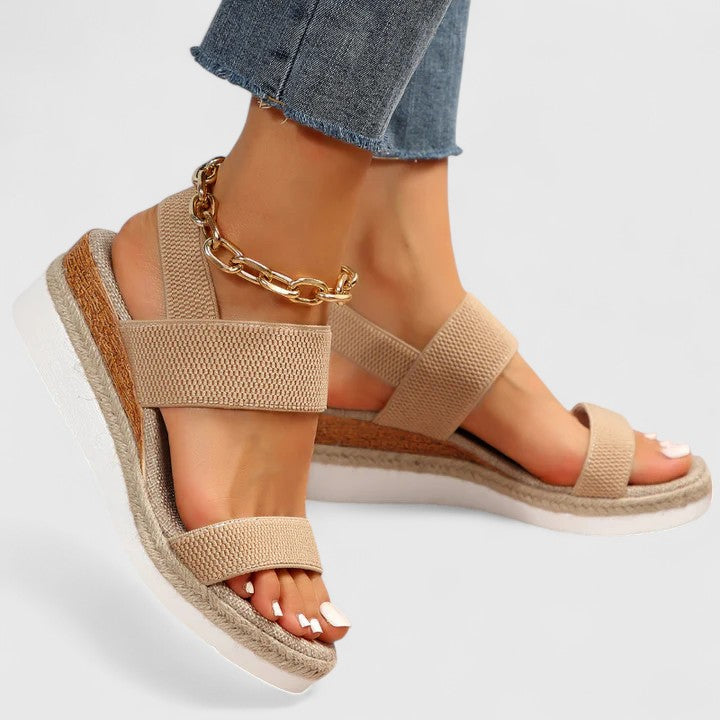 Platform Espadrille Wedge Sandals for Women
