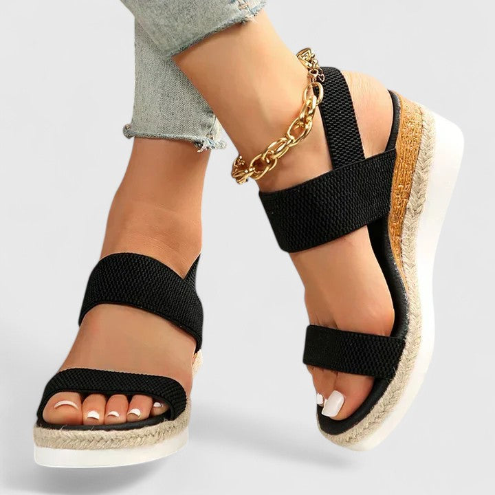 Platform Espadrille Wedge Sandals for Women