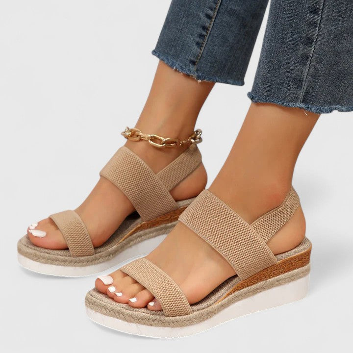 Platform Espadrille Wedge Sandals for Women