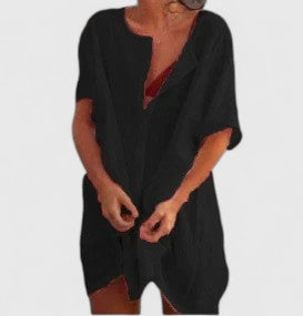 Linen Tunic Dress for Women