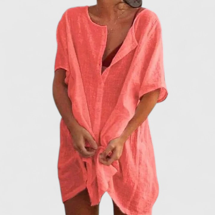 Linen Tunic Dress for Women