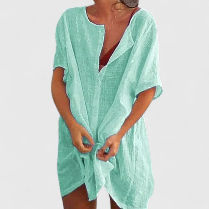 Linen Tunic Dress for Women
