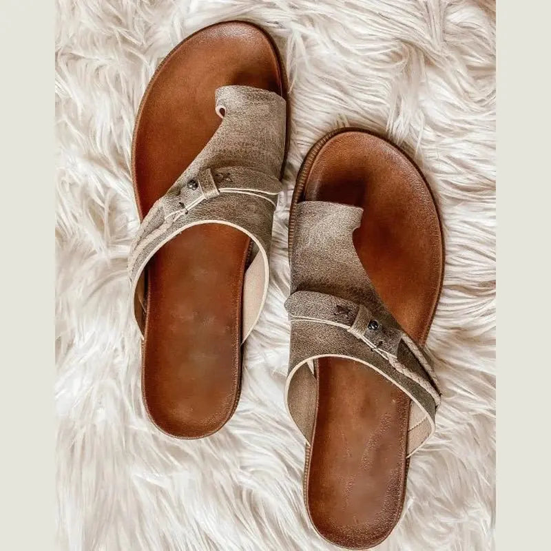 Open Toe Strappy Sandals for Women