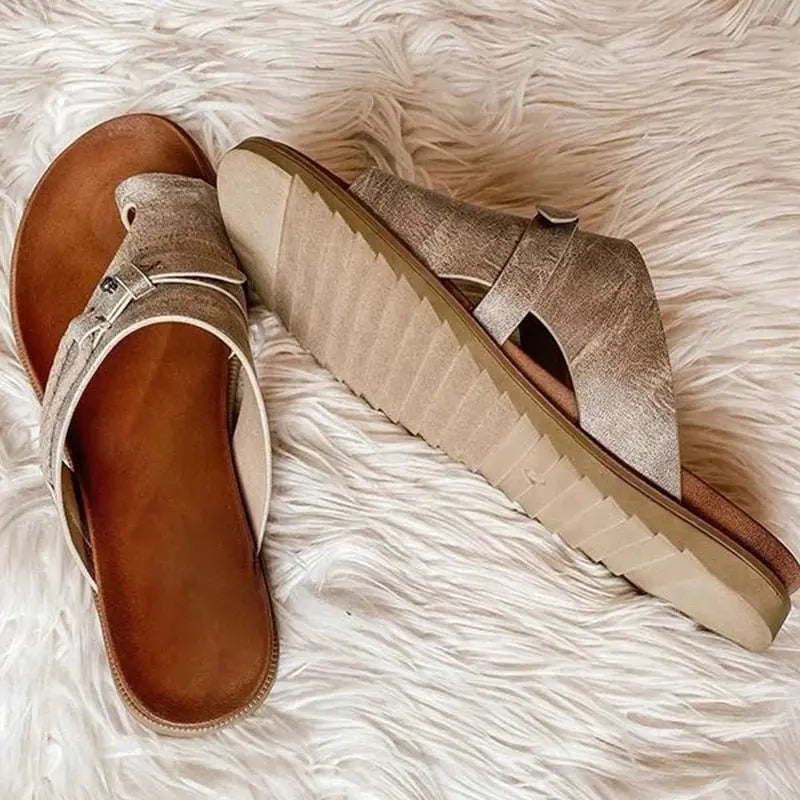 Open Toe Strappy Sandals for Women