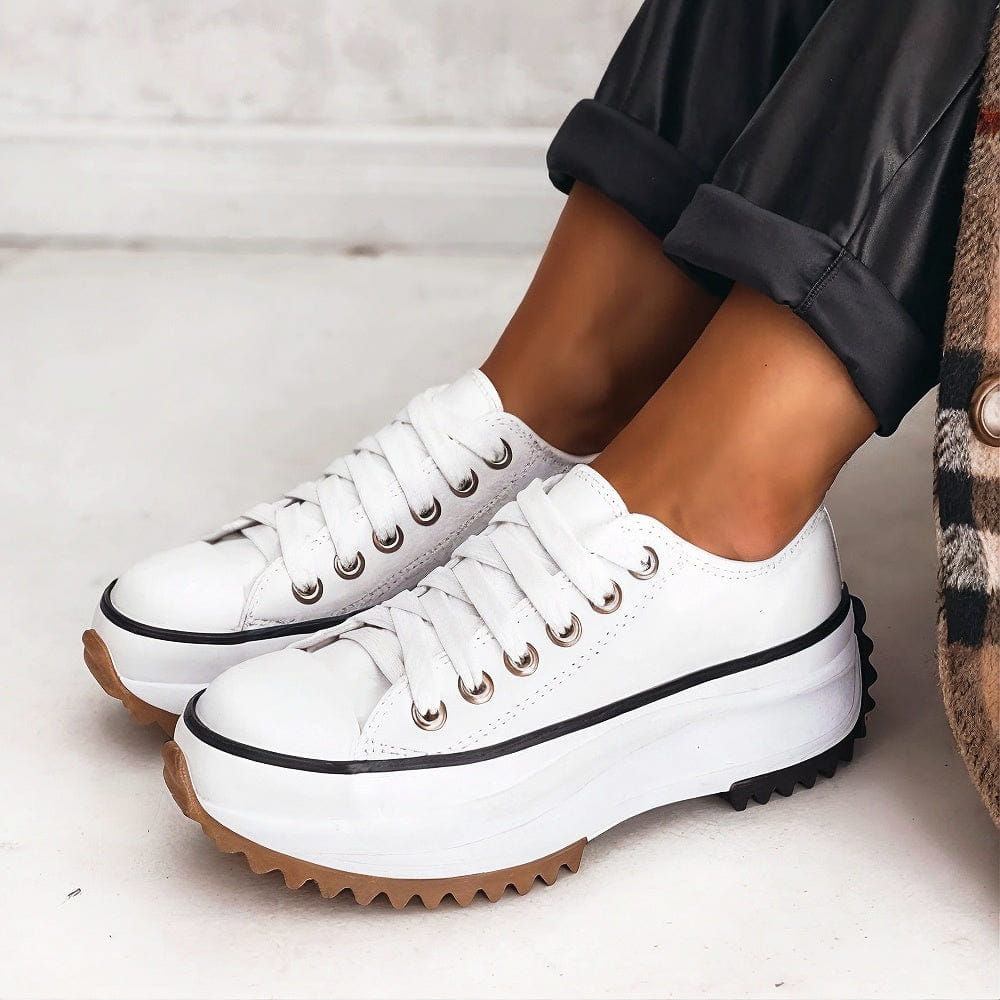 Platform Lace-Up Sneakers for Women
