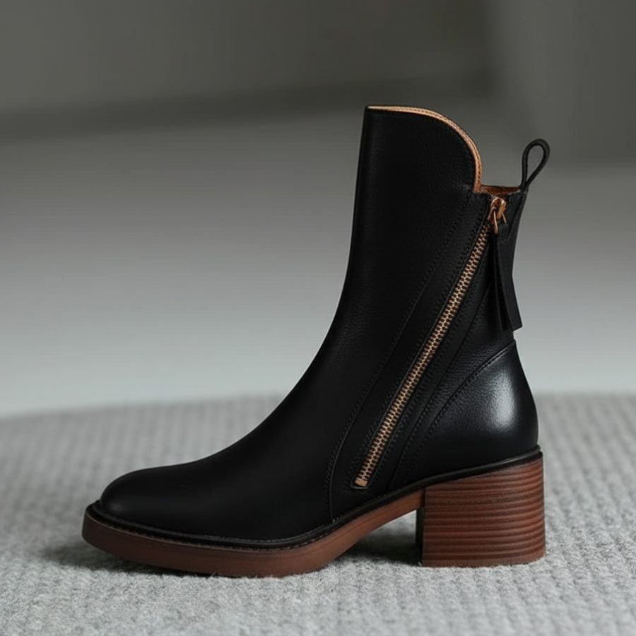 Block Heel Ankle Boots for Women - View 11