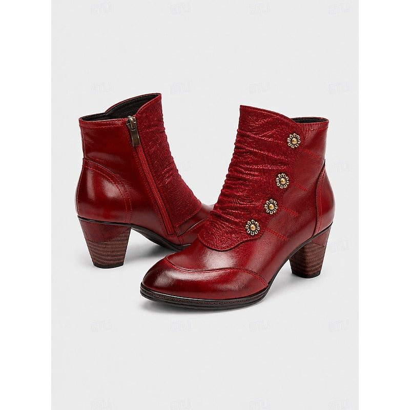 Block Heel Ankle Boots for Women - View 4