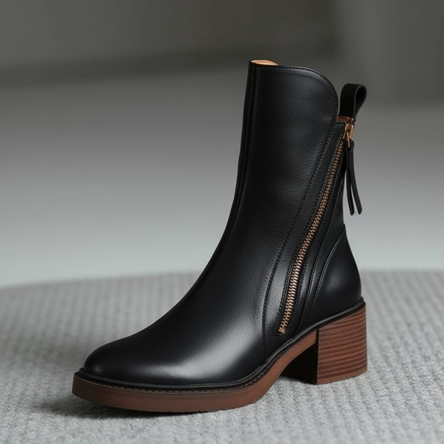 Block Heel Ankle Boots for Women - View 7