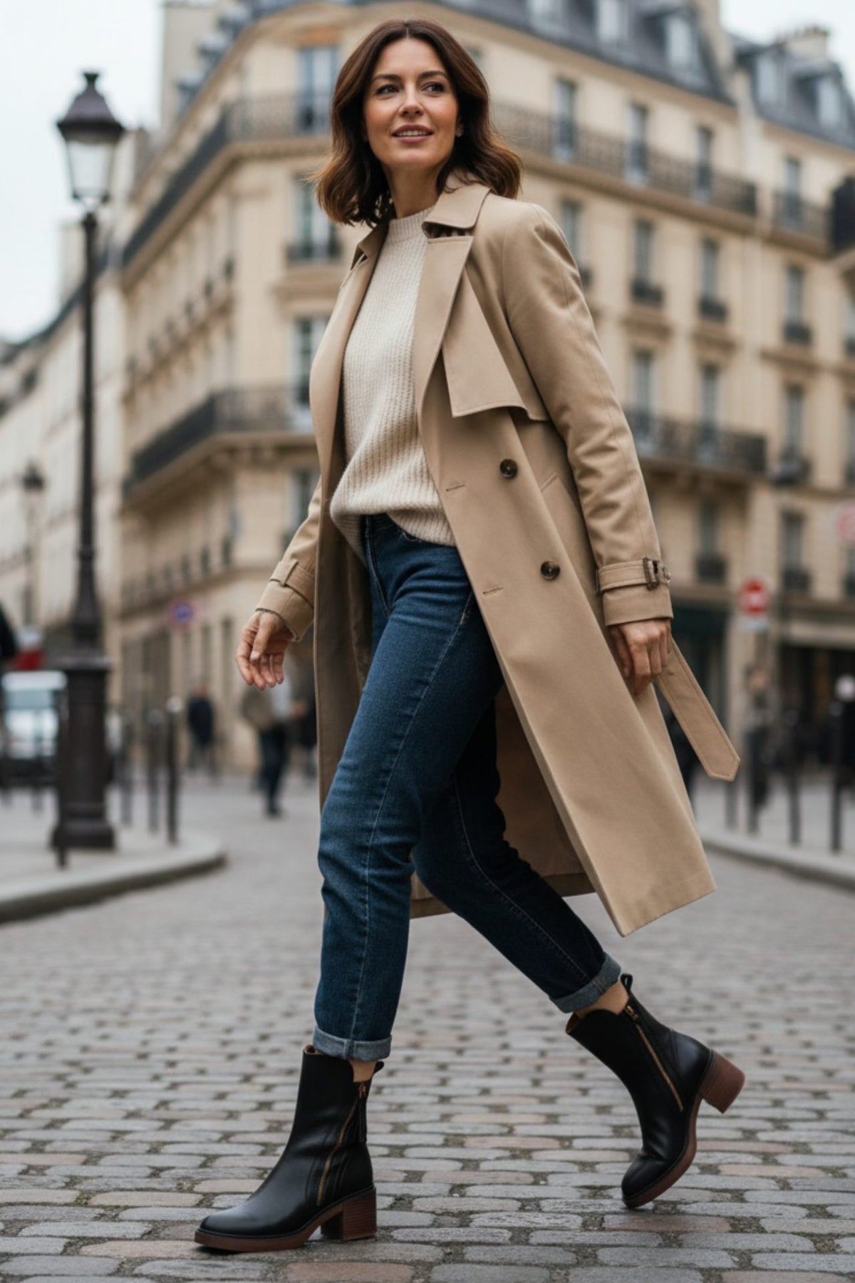Block Heel Ankle Boots for Women - View 8