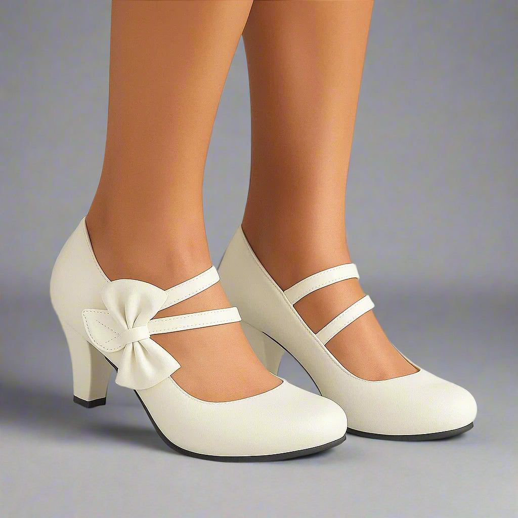 Block Heel Mary Jane Pumps for Women - View 7