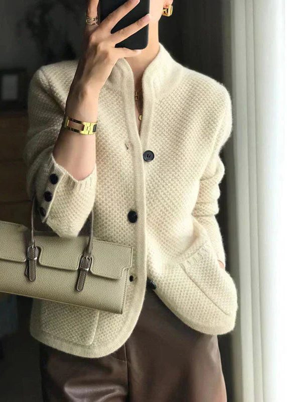 Button-Up Oversized Cardigan for Women