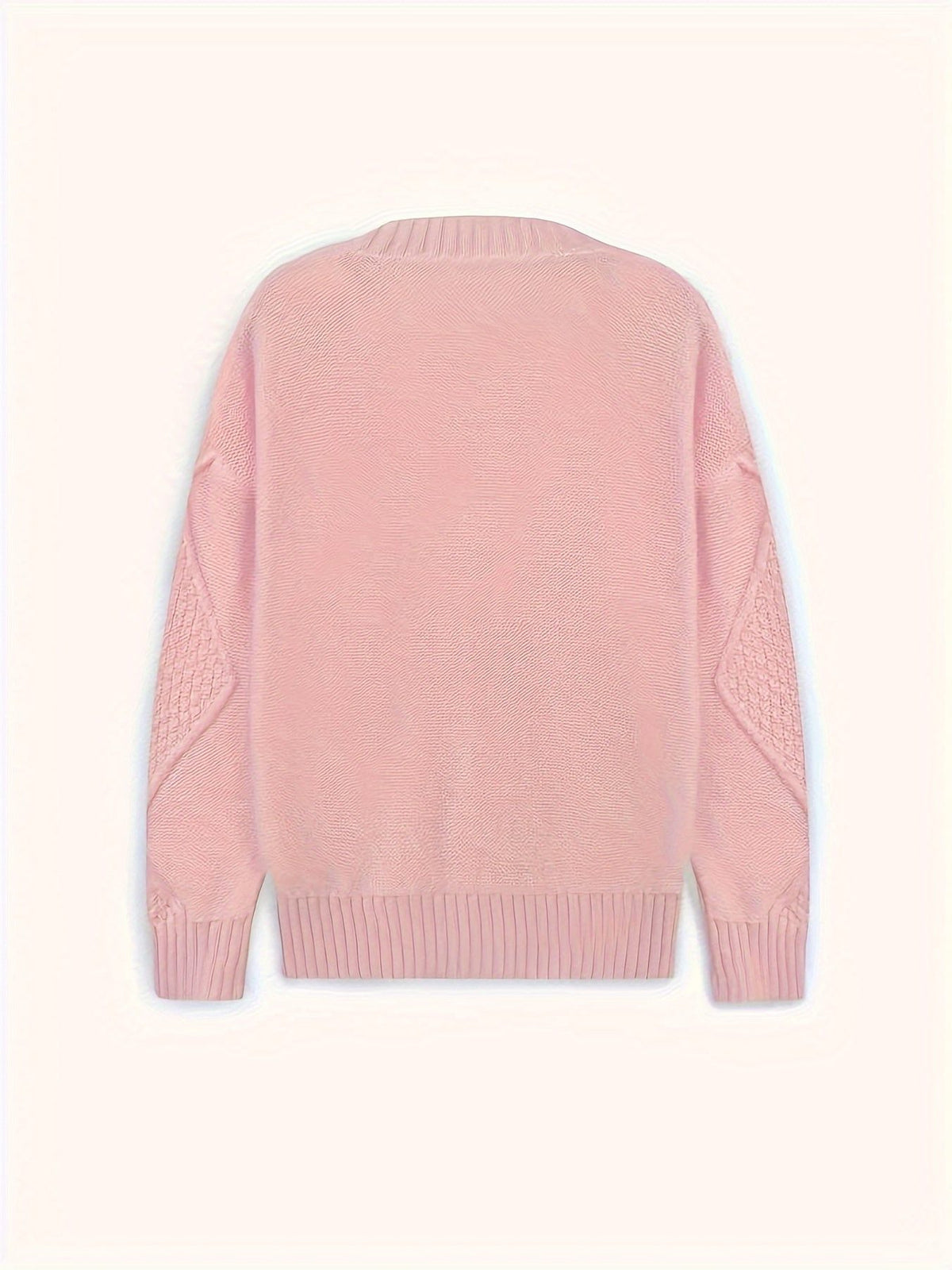 Cable Knit Button Cardigan for Women - View 3