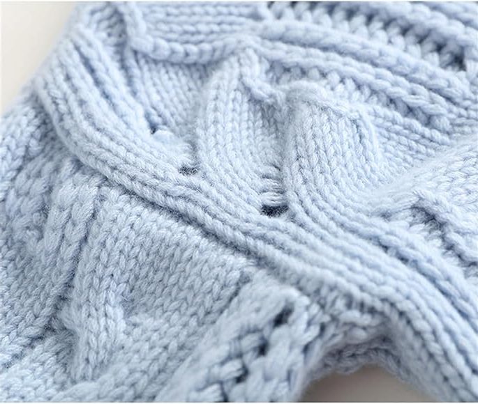 Cable Knit Roll Neck Pullover for Women - View 5