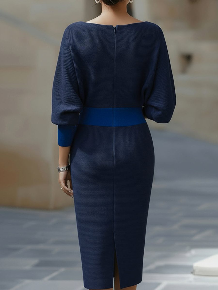 Cowl Neck Midi Dress for Women - View 13