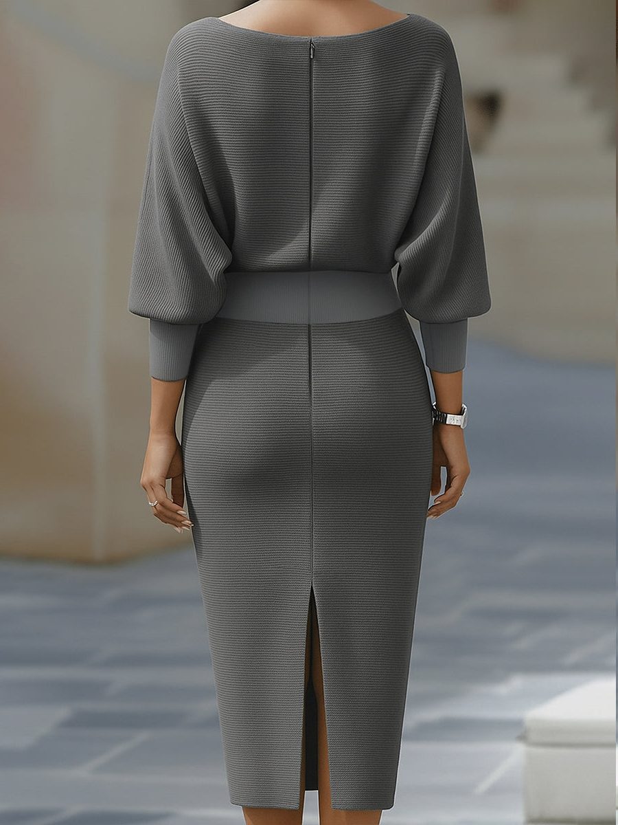 Cowl Neck Midi Dress for Women - View 15