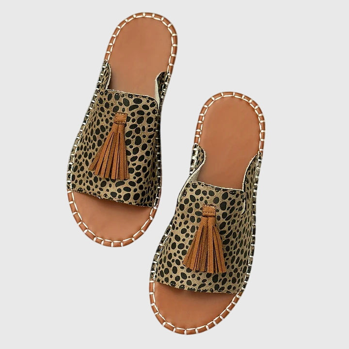Open Toe Tassel Sandals for Women