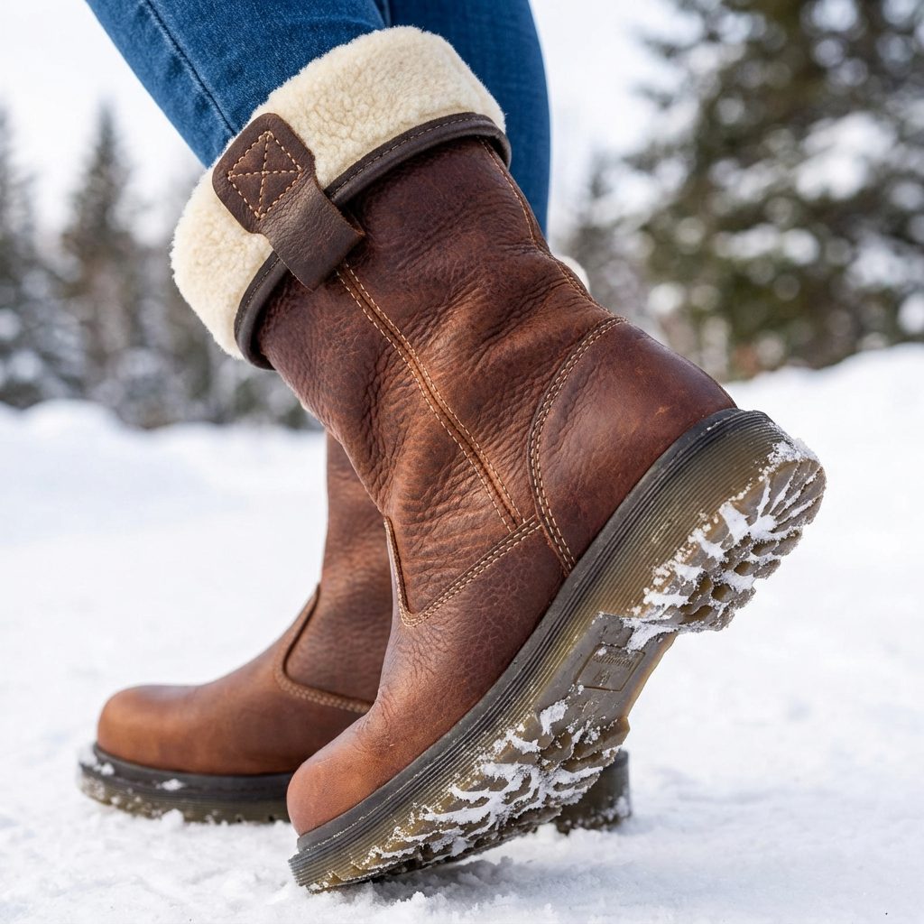 Fur-Lined Ankle Boots for Women - View 3