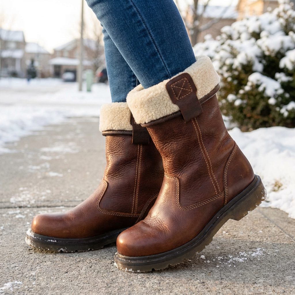 Fur-Lined Ankle Boots for Women - View 4