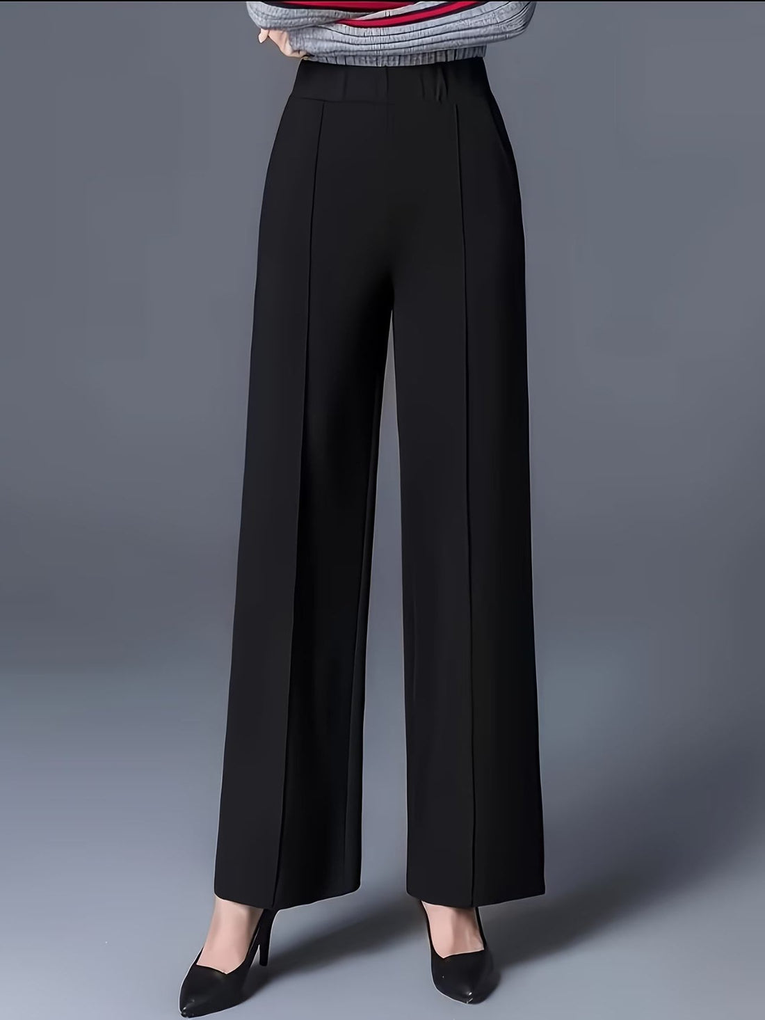 High-Waisted Wide Leg Trousers for Women