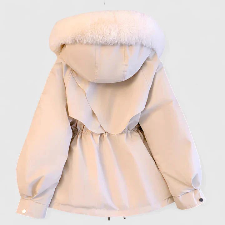 Hooded Longline Puffer Coat for Women - View 6