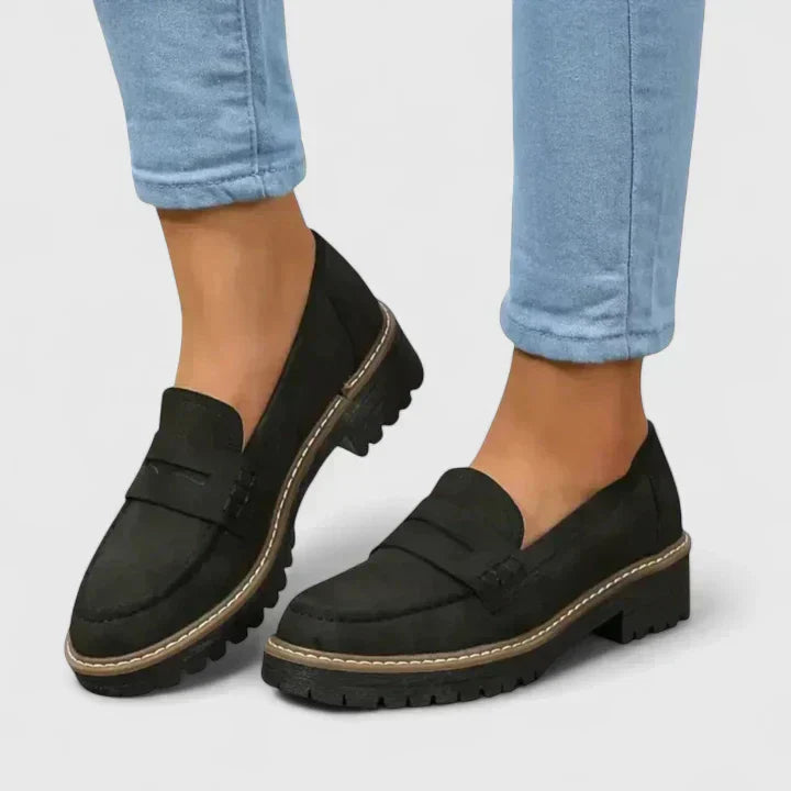 Platform Lug Sole Loafers for Women