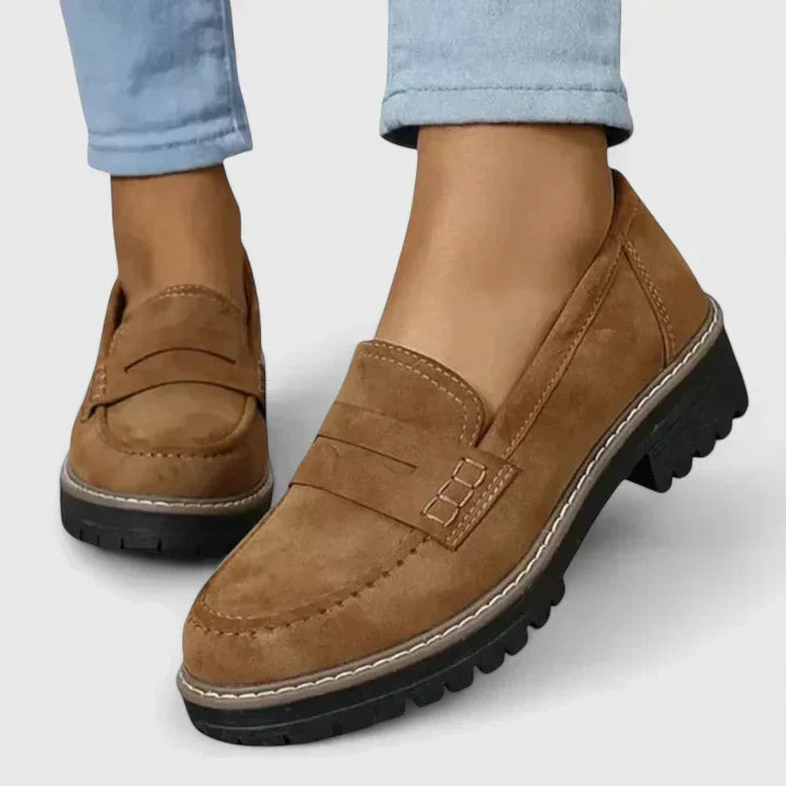 Platform Lug Sole Loafers for Women