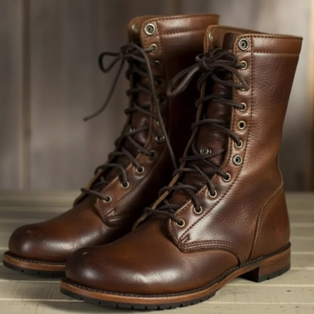 Lace-Up Ankle Boots for Women