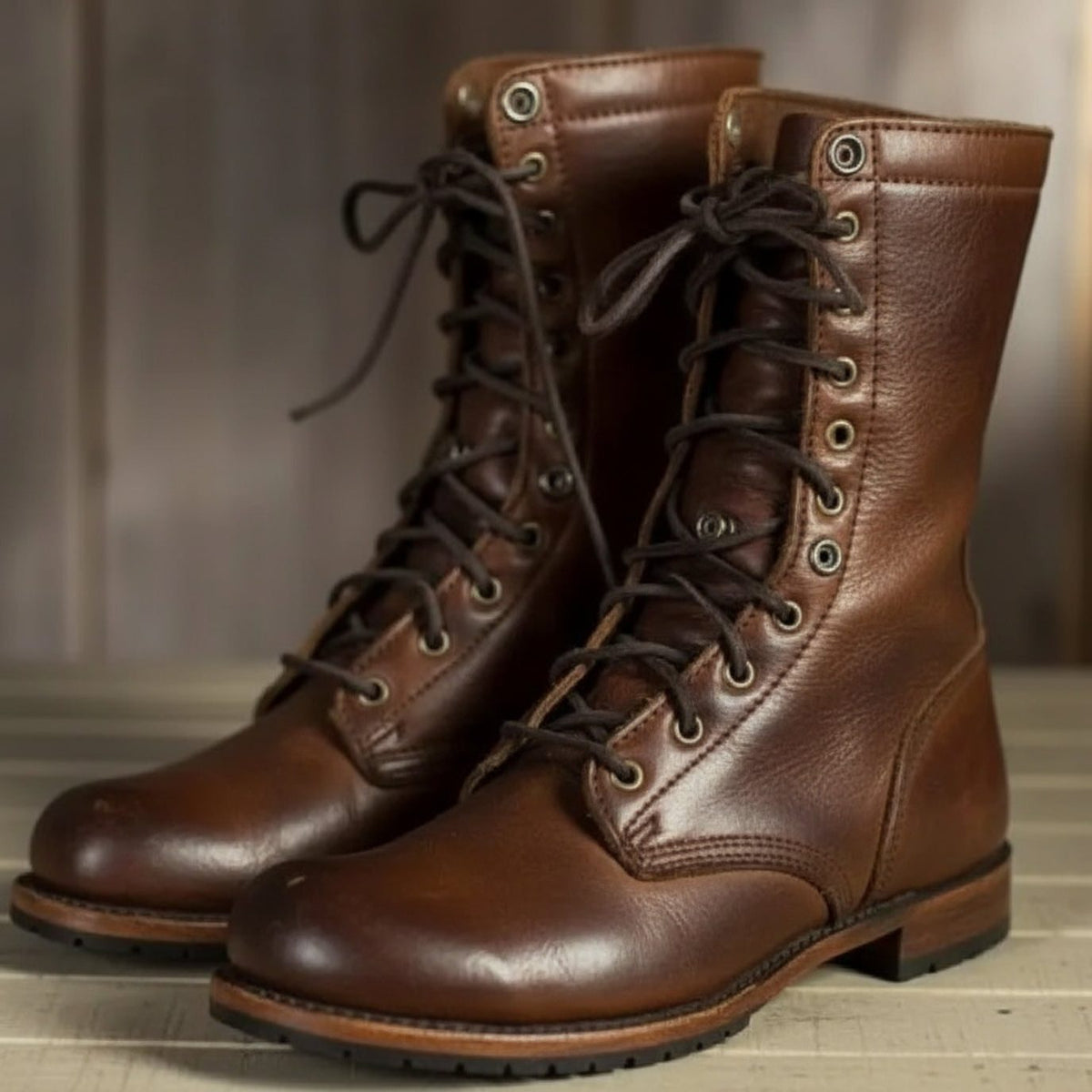 Lace-Up Ankle Boots for Women