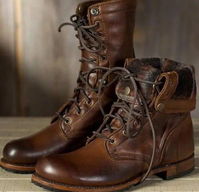 Lace-Up Ankle Boots for Women - View 3