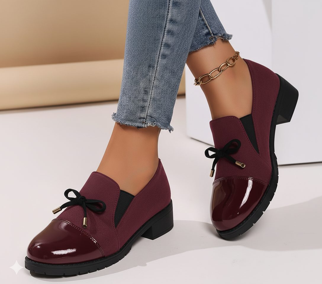Lace-Up Suede Loafers for Women - View 10