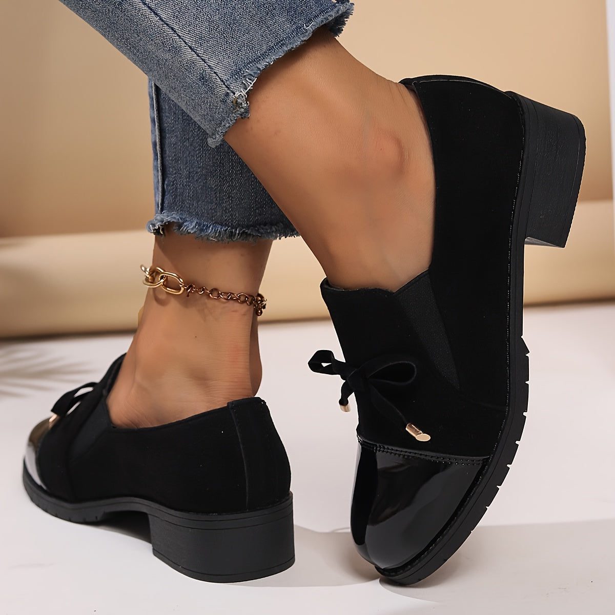 Lace-Up Suede Loafers for Women - View 5