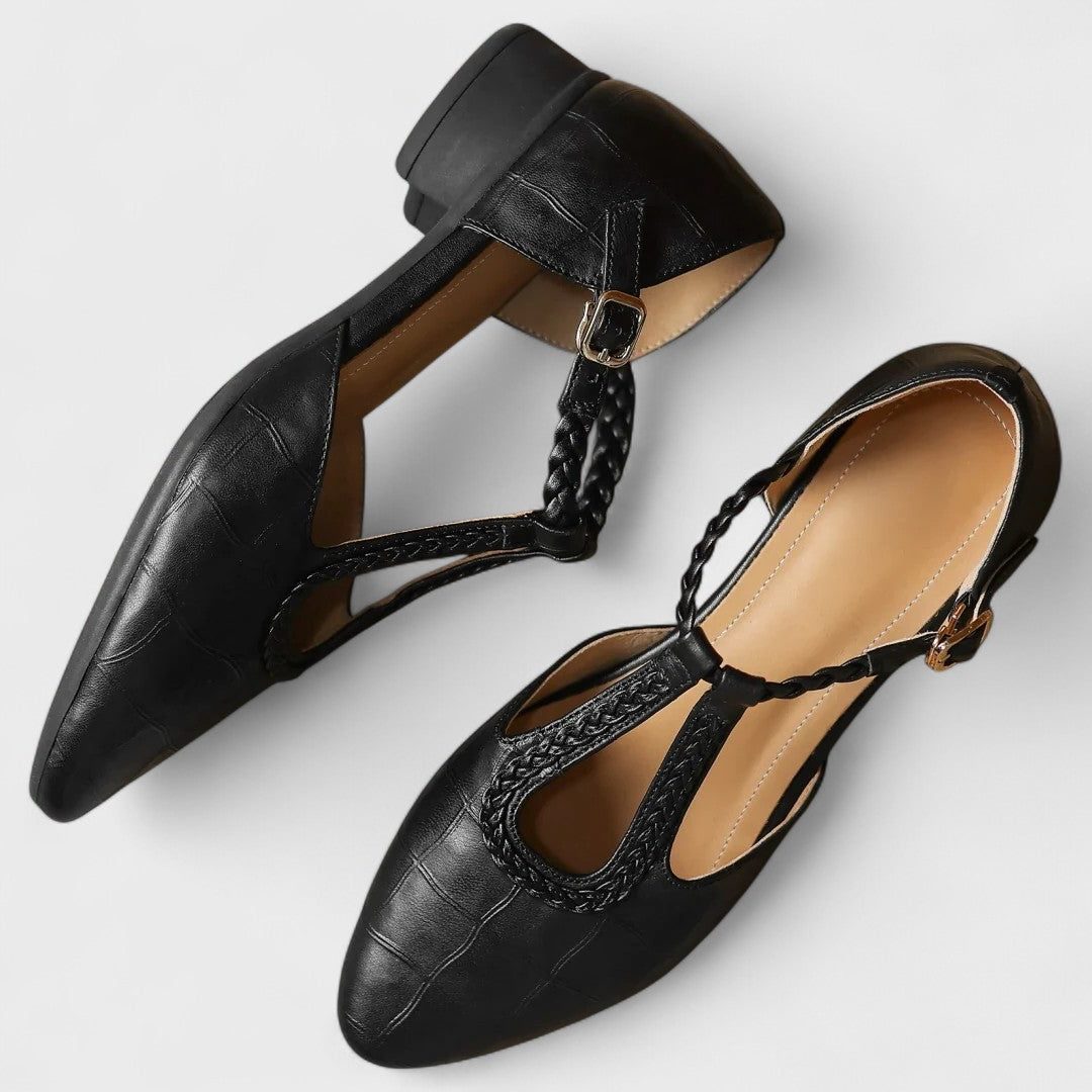 Mary Jane Leather Shoes for Women - View 5