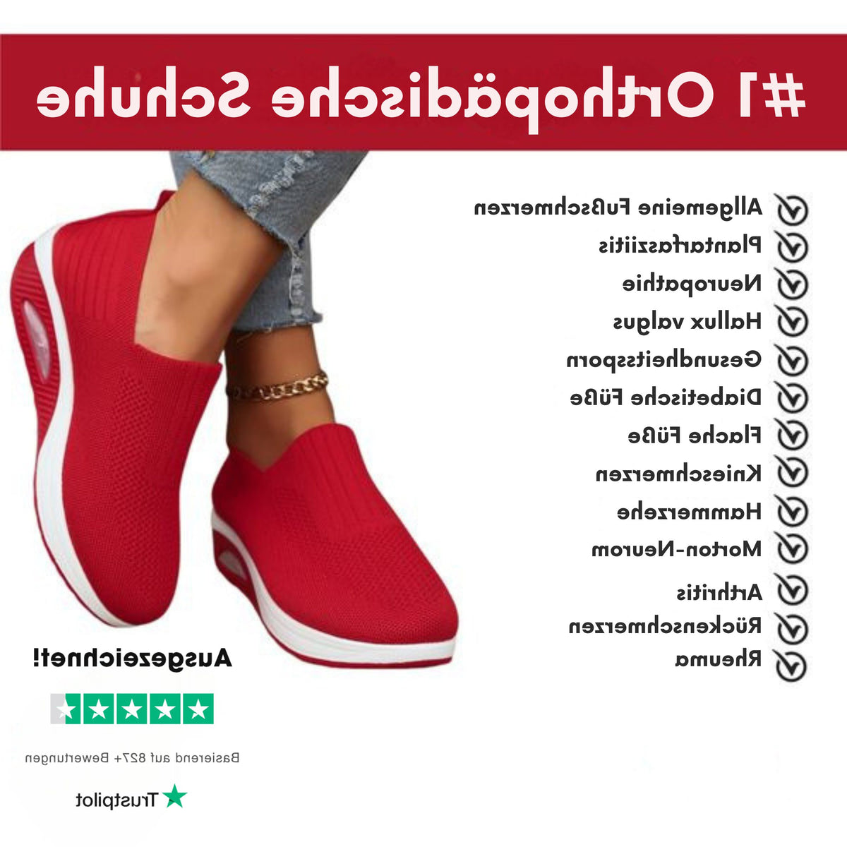 Mesh Slip-On Trainers for Women - View 10