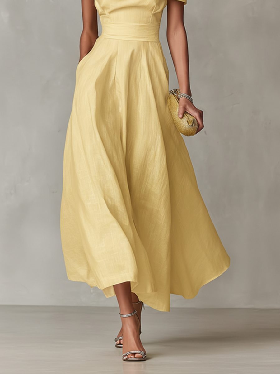 One-Shoulder Maxi Dress for Women - View 4