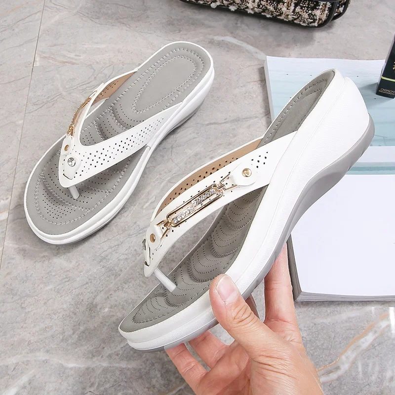 Padded Flip Flop Sandals for Women