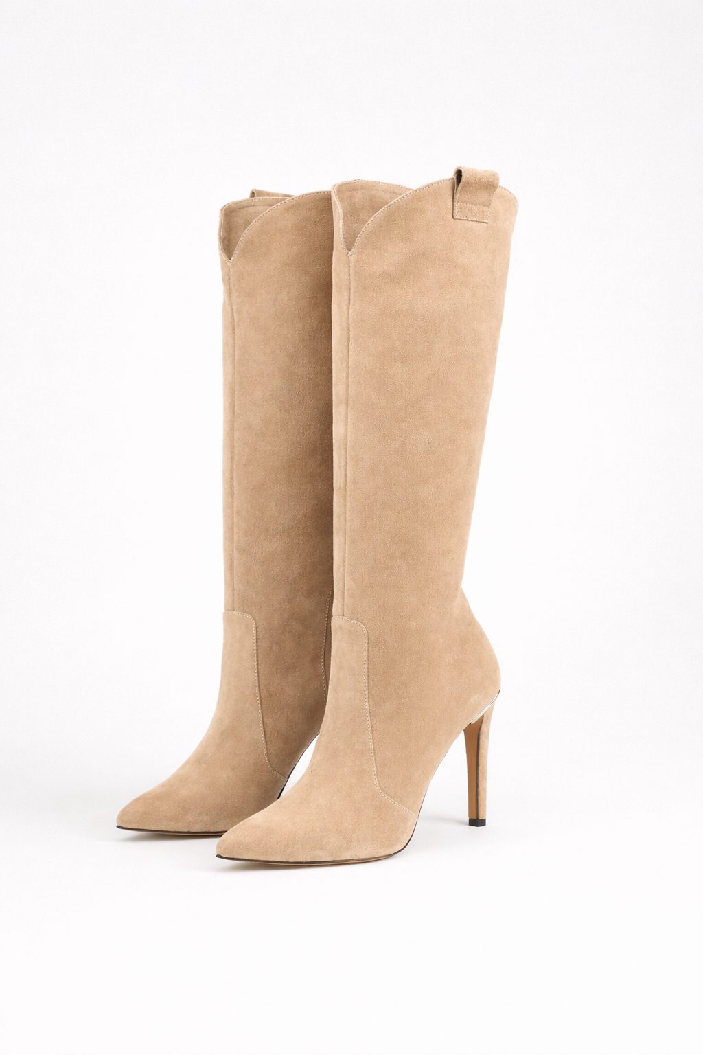 Pointed Toe High Heel Knee High Boots for Women