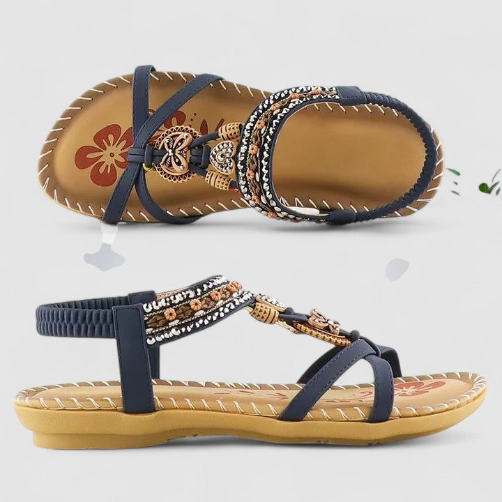 Open Toe Embellished Sandals for Women