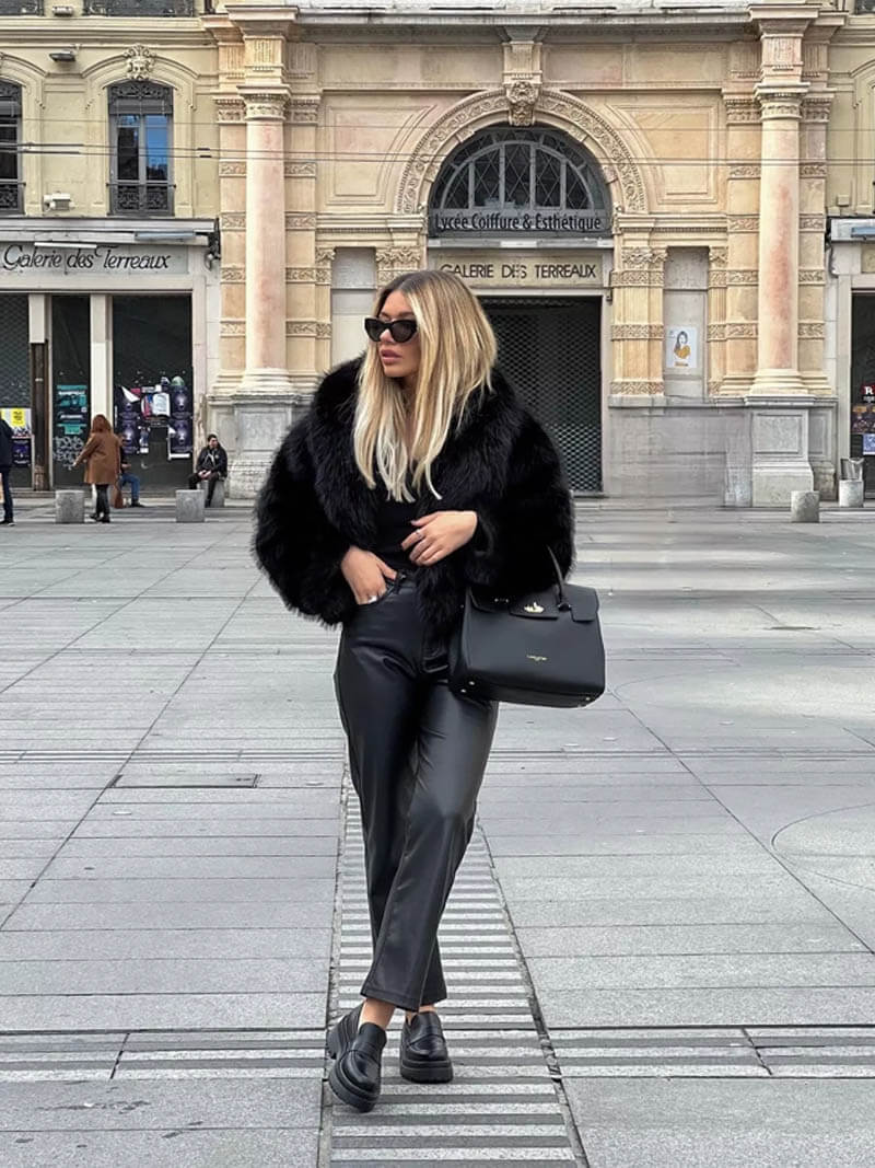 Faux Fur Coat for Women