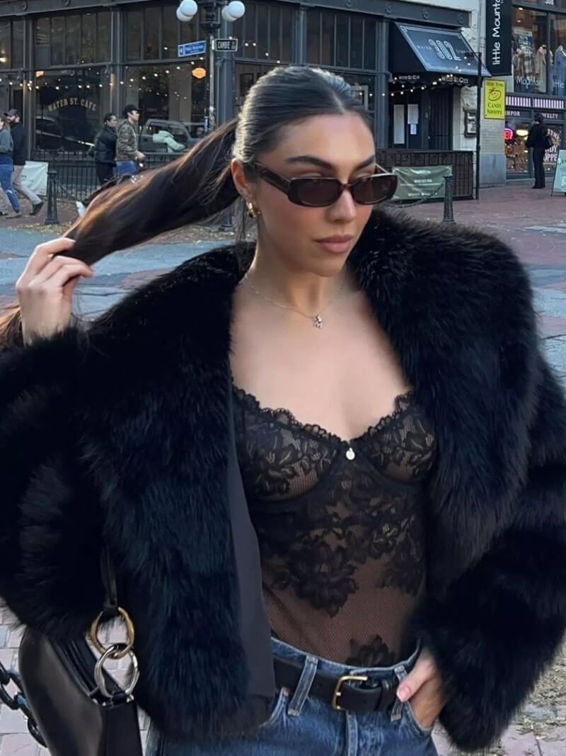 Faux Fur Coat for Women