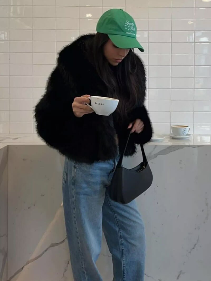 Faux Fur Coat for Women