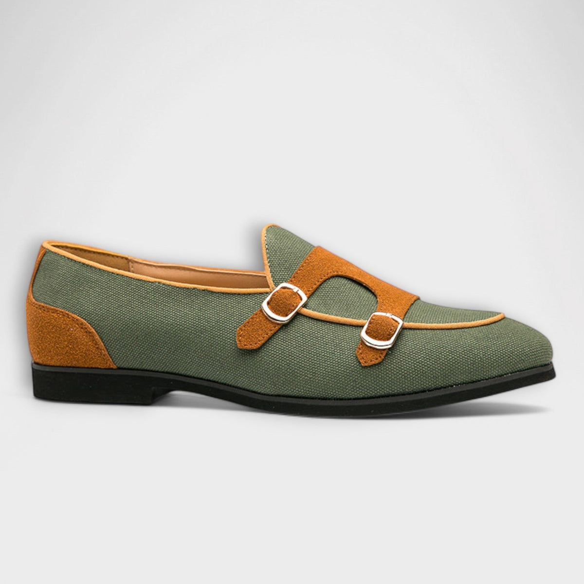 Suede T-Strap Loafers for Women - View 6