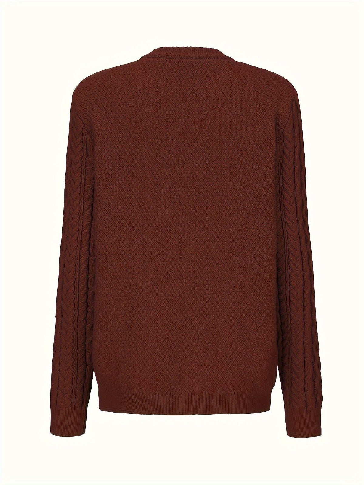Textured Button-Front Cardigan for Women - View 7