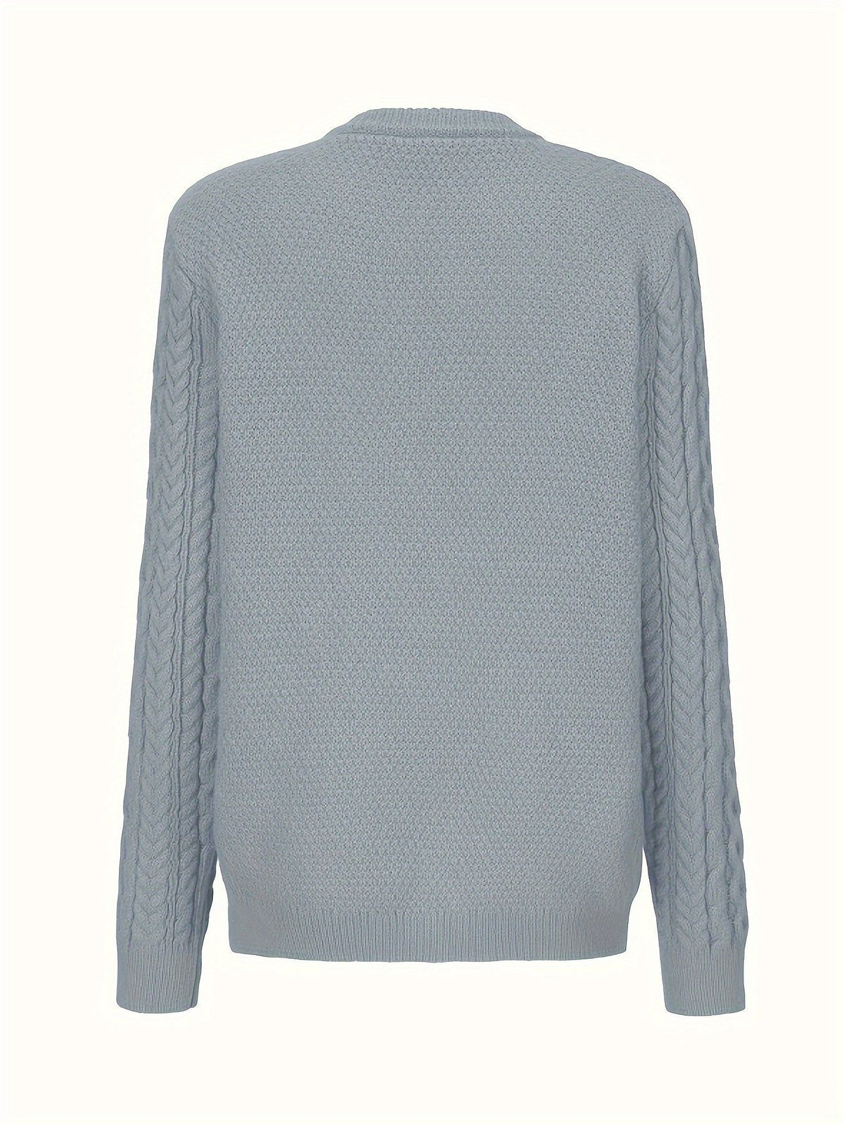 Textured Button-Front Cardigan for Women - View 8