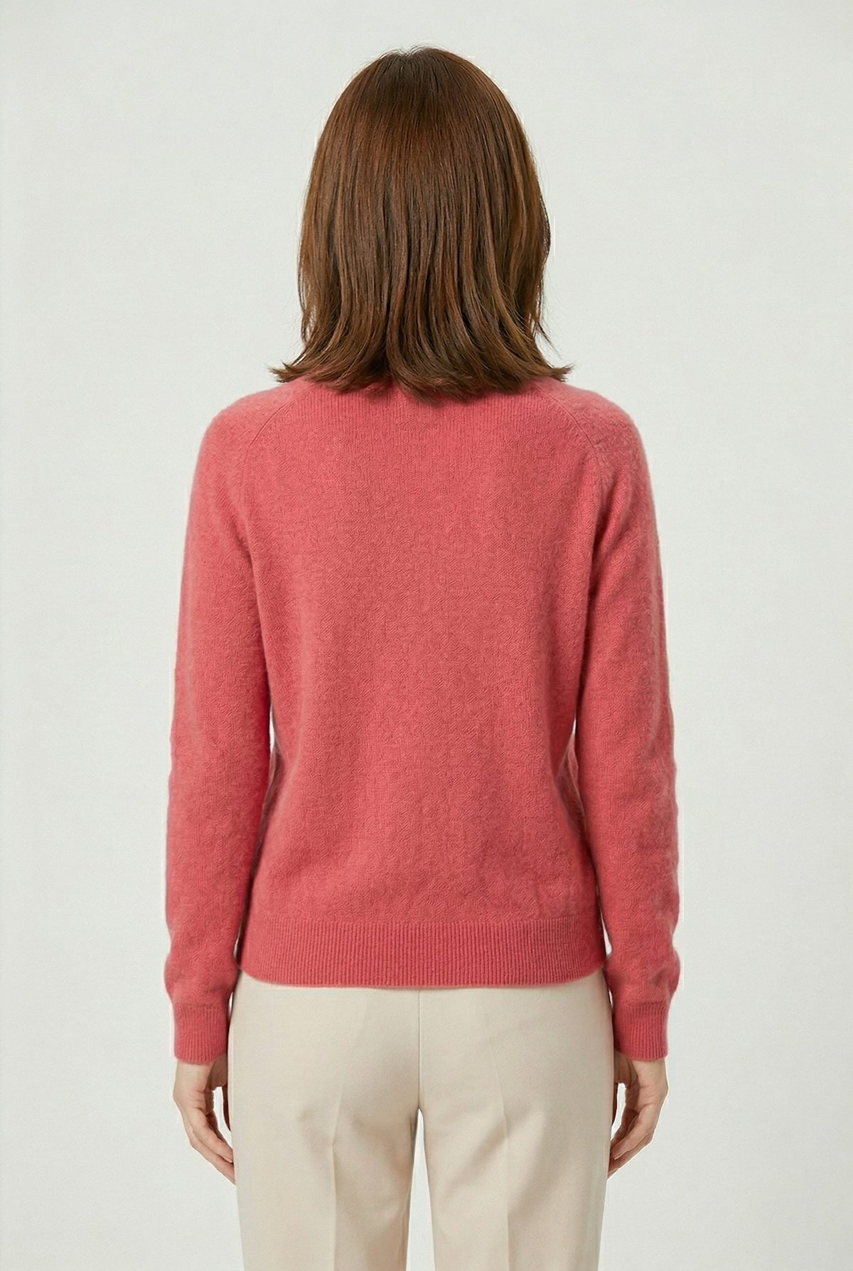 V-Neck Button-Down Cardigan for Women - View 2